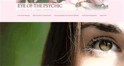 Desktop Screenshot of eyeofthepsychic.com